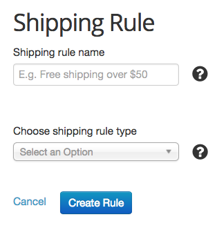 Better Shipping Shipping Rules