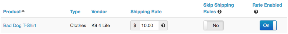 Better Shipping Shipping Rules