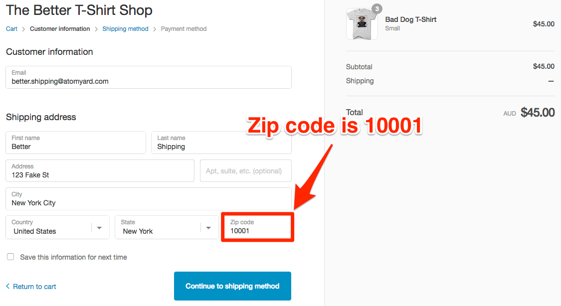 Better Shipping Shipping Rules