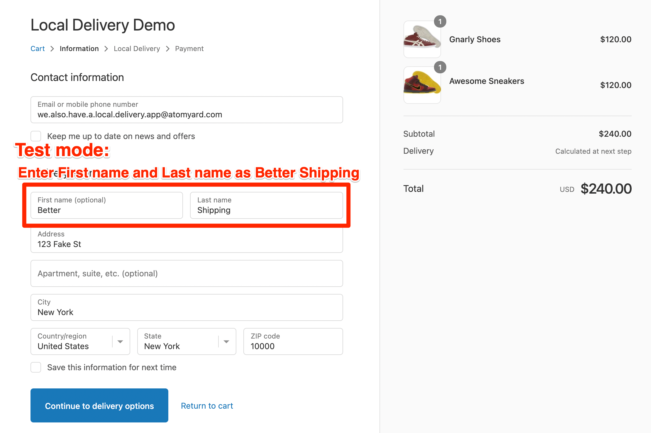 Test Mode - How to Test Your Shipping Rates – Better Shipping Help Center